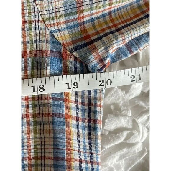 Levi's Plaid Button Up Shirt Men's Small VTG Western Long Horn 423 Made in USA S - Picture 8 of 9